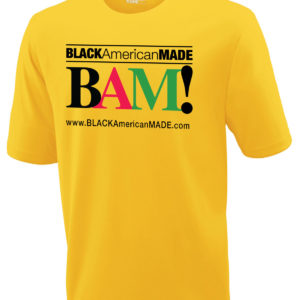 BAM! Tee with Logo & Website on front